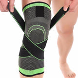 3D weaving  pressurization knee brace  basketball tennis hiking cycling knee support  professional protective sports knee pad