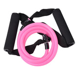 120cm Yoga Pull Rope Fitness Resistance Bands Exercise Tubes Practical Training Elastic Band Rope Yoga Workout Cordages 1PC