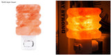 Himalayan Crystal salt lamp Wall light lamp - 11 Shapes Avaliable, EU/US/UK/AU plug Himalayan Salt Lamp for Bedroom  Aisle