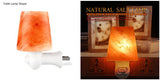 Himalayan Crystal salt lamp Wall light lamp - 11 Shapes Avaliable, EU/US/UK/AU plug Himalayan Salt Lamp for Bedroom  Aisle