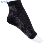 Circulation Swelling Relief ECMLN  Foot Sleeve Men's Socks Anti Fatigue Men Women Ankle Socks 2017 Hot Sox
