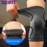 1PC Cycling Knee Support Fitness Running  Braces Elastic Nylon Sport Compression Knee Pad Sleeve for Basketball Volleyball