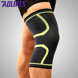 1PC Cycling Knee Support Fitness Running  Braces Elastic Nylon Sport Compression Knee Pad Sleeve for Basketball Volleyball