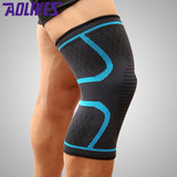 1PC Cycling Knee Support Fitness Running  Braces Elastic Nylon Sport Compression Knee Pad Sleeve for Basketball Volleyball