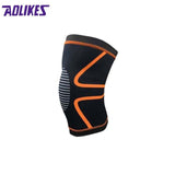 Knee Pads Brace Kneepad Gym Weight lifting Knee Wraps Bandage Straps Guard Compression Knee Sleeve Brace 7214