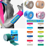 Elastic Cotton Roll Adhesive Kinesio Tape Sport Injury Muscle Strain Protection Tapes First Aid Bandage Support Kinesiology Tape