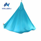 Customized Length  Aerial  Flying Yoga Hammock frabic Swing Trapeze Anti-Gravity Inversion Aerial Traction touch Device  W 2.8m