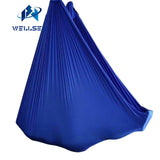 Customized Length  Aerial  Flying Yoga Hammock frabic Swing Trapeze Anti-Gravity Inversion Aerial Traction touch Device  W 2.8m